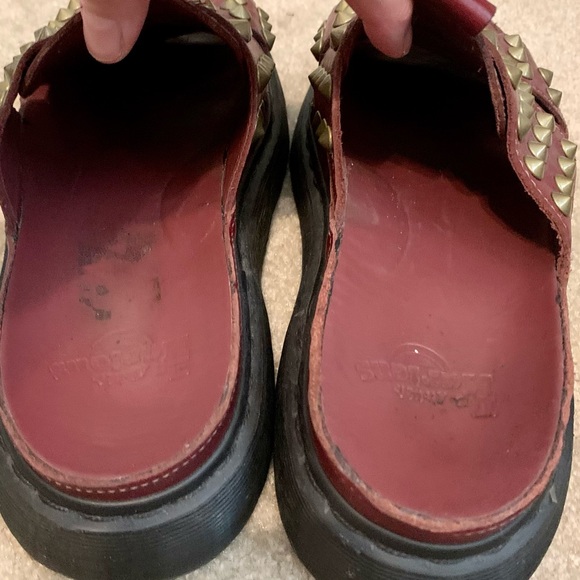 RARE Vintage Doc Martens! Size 39. Burgundy leather and brass studs. - Picture 5 of 8